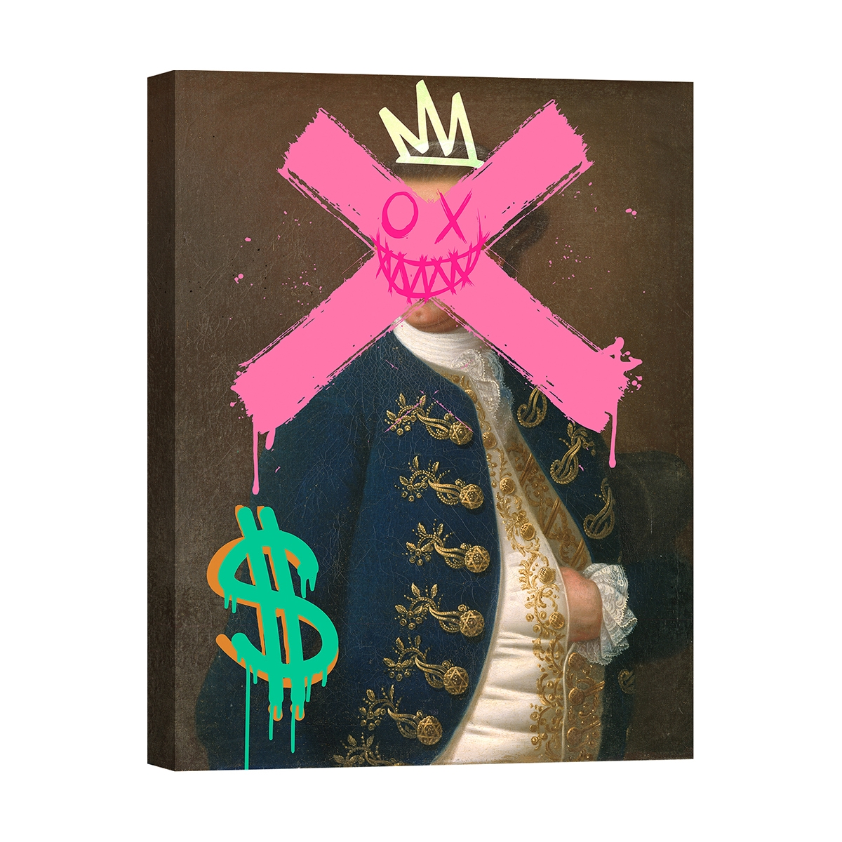 Modern Pop Art Canvas Print "The Duke" by Eric Chestier Promotion