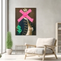 Modern Pop Art Canvas Print "The Duke" by Eric Chestier On Sale