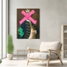 Modern Pop Art Canvas Print "The Duke" by Eric Chestier On Sale