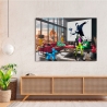 Modern Pop Art Canvas Print Surrealofts Firenze Gerard Madau Sale