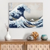 Canvas Print The Great Wave off Kanagawa Hokusai Artwork On Sale