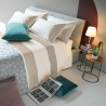 Heritage Cotton and Satin Duvet Cover Set for Queen Bed On Sale