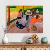 Impressionist Canvas Art Print The Siesta by Paul Gauguin On Sale