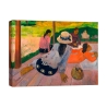 Impressionist Canvas Art Print The Siesta by Paul Gauguin Promotion