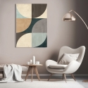 De Luxe I Abstract Geometric Canvas Print by Sandro Nava On Sale