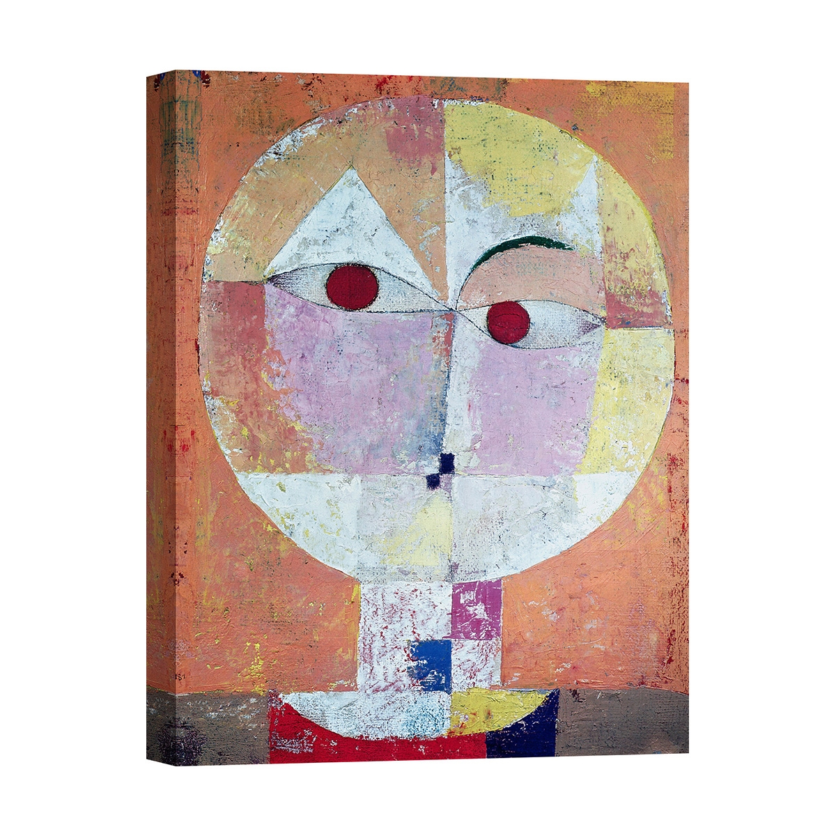 Modern Impressionist Canvas Print - Senecio (Detail) by Paul Klee Promotion