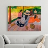 Impressionist Canvas Art Print The Siesta by Paul Gauguin Sale