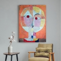Modern Impressionist Canvas Print - Senecio (Detail) by Paul Klee On Sale