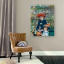 Impressionist Canvas Print, Two Sisters (On the Terrace) by Renoir On Sale