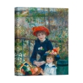 Impressionist Canvas Print, Two Sisters (On the Terrace) by Renoir Promotion