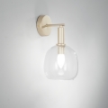 Brandy AP Wall Sconce in Gold Metal with Blown Glass Diffuser Promotion