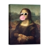 Pop Art Canvas Print Leisure Time, Mona Lisa by Matt Spencer Promotion