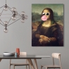 Pop Art Canvas Print Leisure Time, Mona Lisa by Matt Spencer On Sale