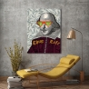 Modern Pop Funky Art Canvas Print William Matt Spencer On Sale