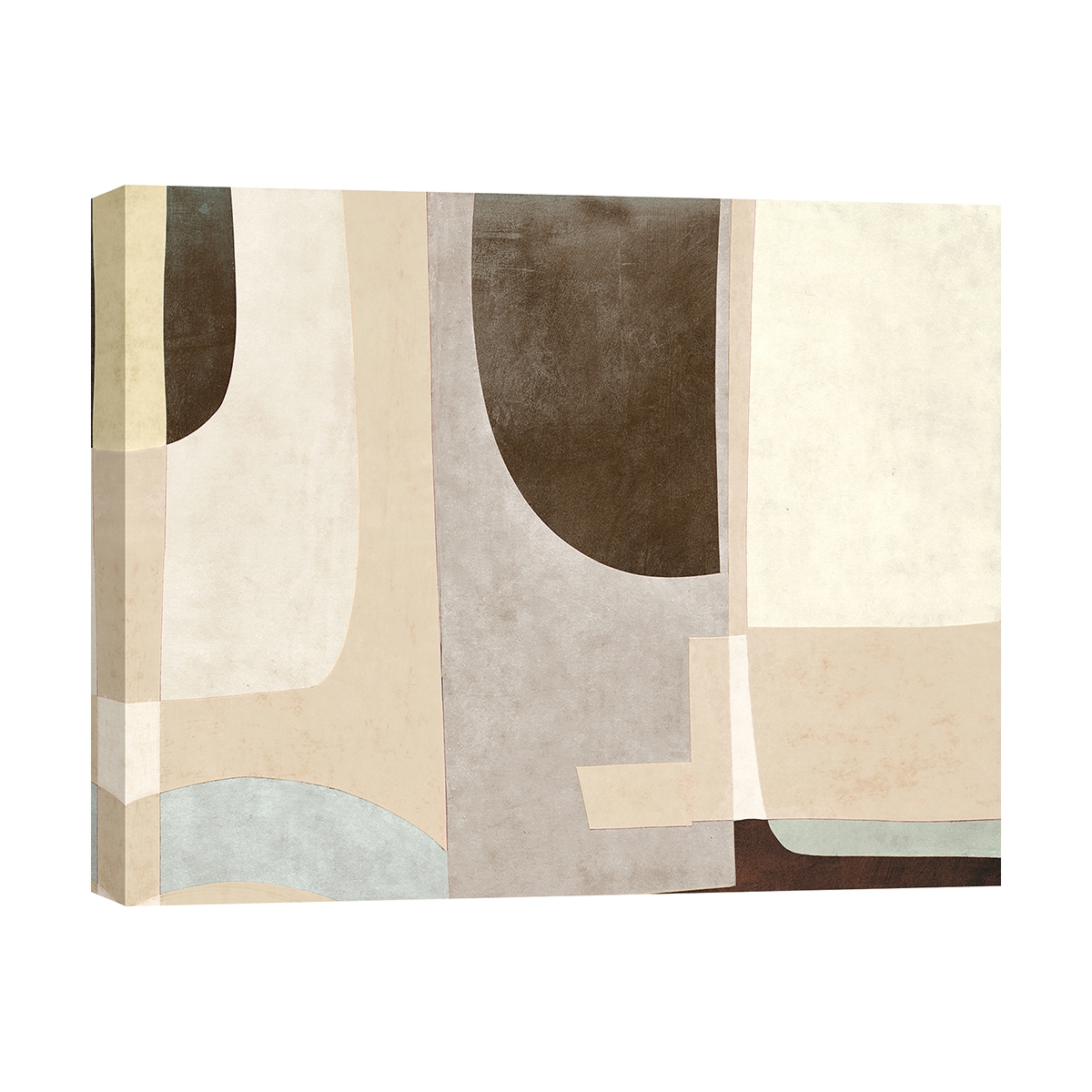 Contemporary Abstract Canvas Art Double Fantasy (detail) by Steve Roja Promotion