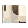 Contemporary Abstract Canvas Art Double Fantasy (detail) by Steve Roja Promotion