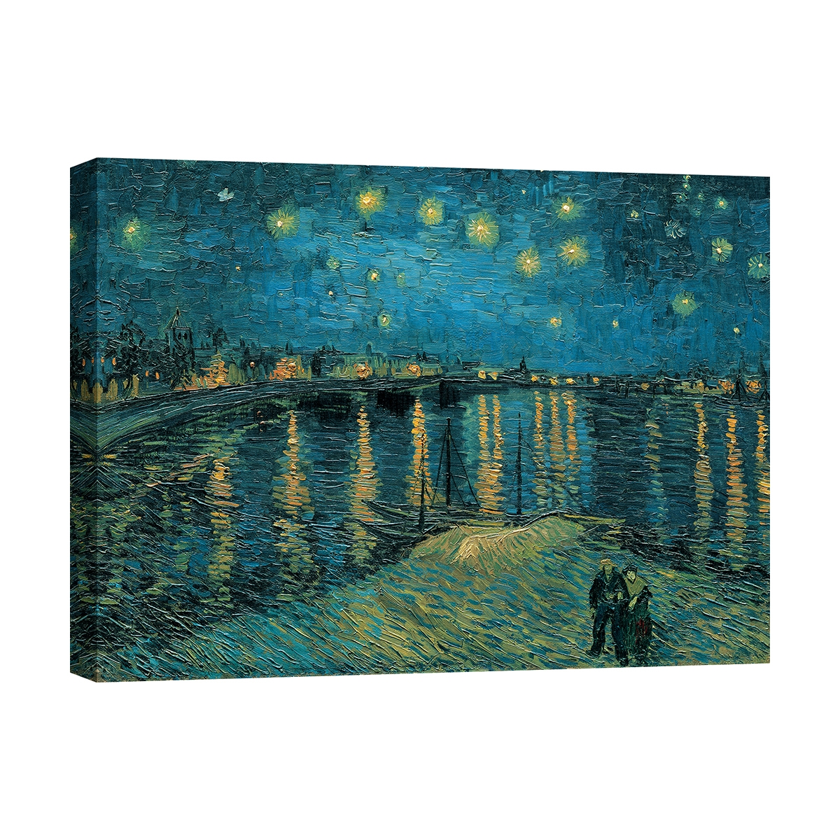 Impressionist Canvas Print The Starry Night Vincent van Gogh Promotion