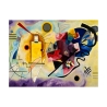 Modern Abstract Canvas Print Yellow, Red & Blue Kandinsky Offers