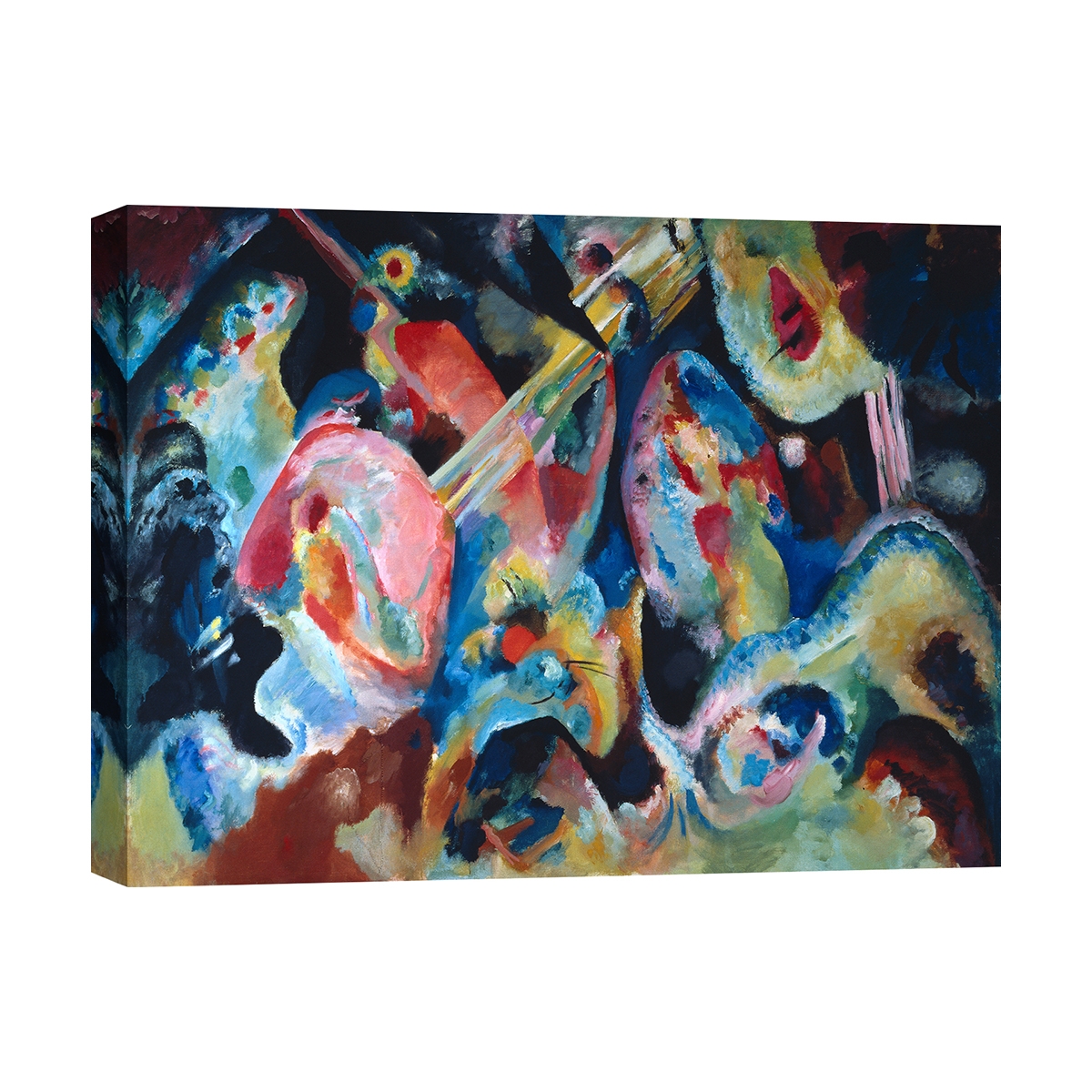 Abstract Canvas Painting Improvisation The Deluge Wassily Kandinsky Promotion