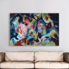 Abstract Canvas Painting Improvisation The Deluge Wassily Kandinsky Sale