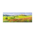 Hillside Landscape Painting "Verso il borgo" in Tuscany by Adriano Galasso Offers