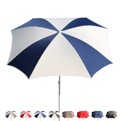 Malta UV 50+ Windproof Beach Umbrella for Garden, Sea, and Pool Promotion