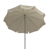 Novara 114 Outdoor Garden Patio Balcony Parasol Ø240cm Discounts