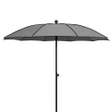 Modern Garden Parasol Ø200cm for Outdoor Terrace Border 