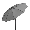 Modern Garden Parasol Ø200cm for Outdoor Terrace Border 
