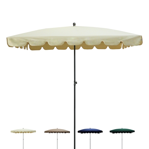 Allegro 86R Windproof Rectangular Patio Umbrella Promotion