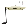 Square Offset Patio Umbrella 250x250 with UV50+ Protection Trend Promotion