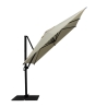 Antibes 3x3 Retractable Side Garden Umbrella in Aluminum Bulk Discounts