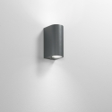 One Modern Outdoor Wall Light, Aluminum, 2 Lights On Sale