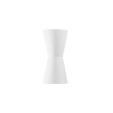 Modern Paintable White Plaster Wall Sconce Clepsydra On Sale