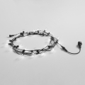 Outdoor Light String Black PVC Polycarbonate 7.62m PicNic Promotion