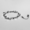 Outdoor Light String Black PVC Polycarbonate 7.62m PicNic Promotion
