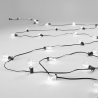 Outdoor Light String Black PVC Polycarbonate 7.62m PicNic On Sale