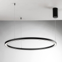 Hoop 120 cm Round LED Aluminum Pendant Chandelier On Sale
