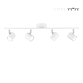 Ceiling Track with 4 Adjustable Spotlights Zero Promotion