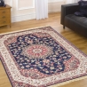 Rubine Blue Persian Living Room Rug On Sale