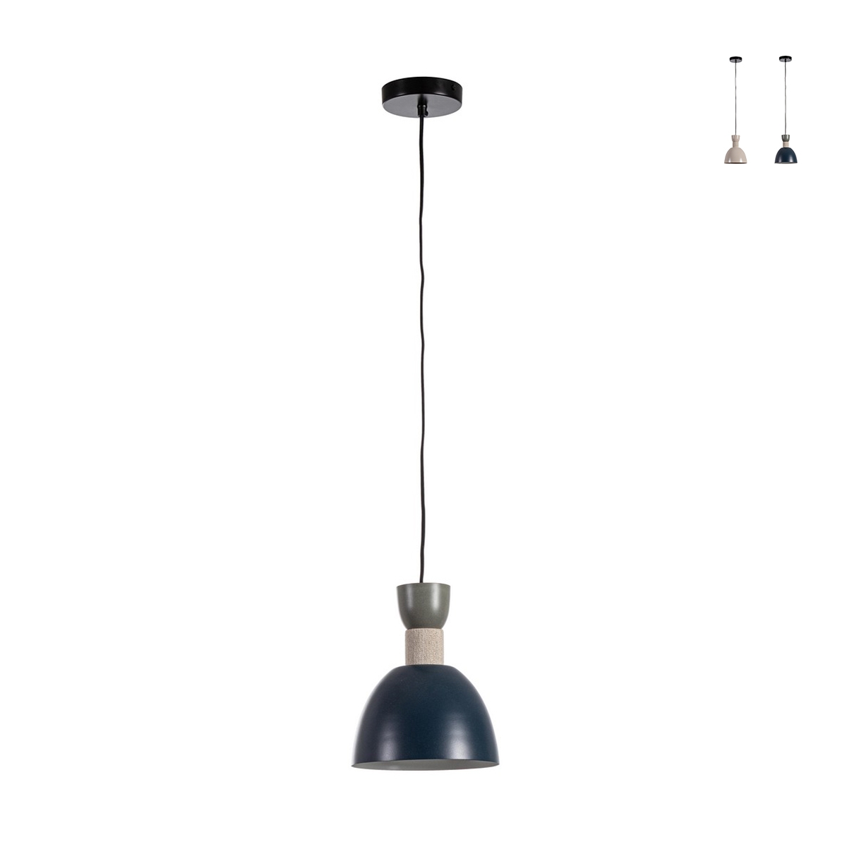 Jabalpur Modern Industrial Style Metal Pendant Chandelier