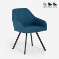 Rakna Fabric Dining and Kitchen Chair with Armrests Promotion