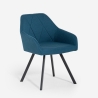 Rakna Fabric Dining and Kitchen Chair with Armrests Characteristics