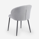 Kadim Modern Dining and Kitchen Chair with Designer Fabric On Sale