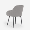 Karta Velvet Dining Armchair with Armrests On Sale