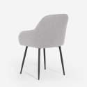 Modern Upholstered Fabric Armchair Rikku On Sale