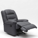 Sofia Recliner Swing Armchair with Footrest Discounts