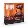 Steel Charcoal Round Barbecue with Adjustable Grill Brava Model