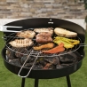 Charcoal Barbecue with Adjustable Round Grill Ø 38cm Grato On Sale
