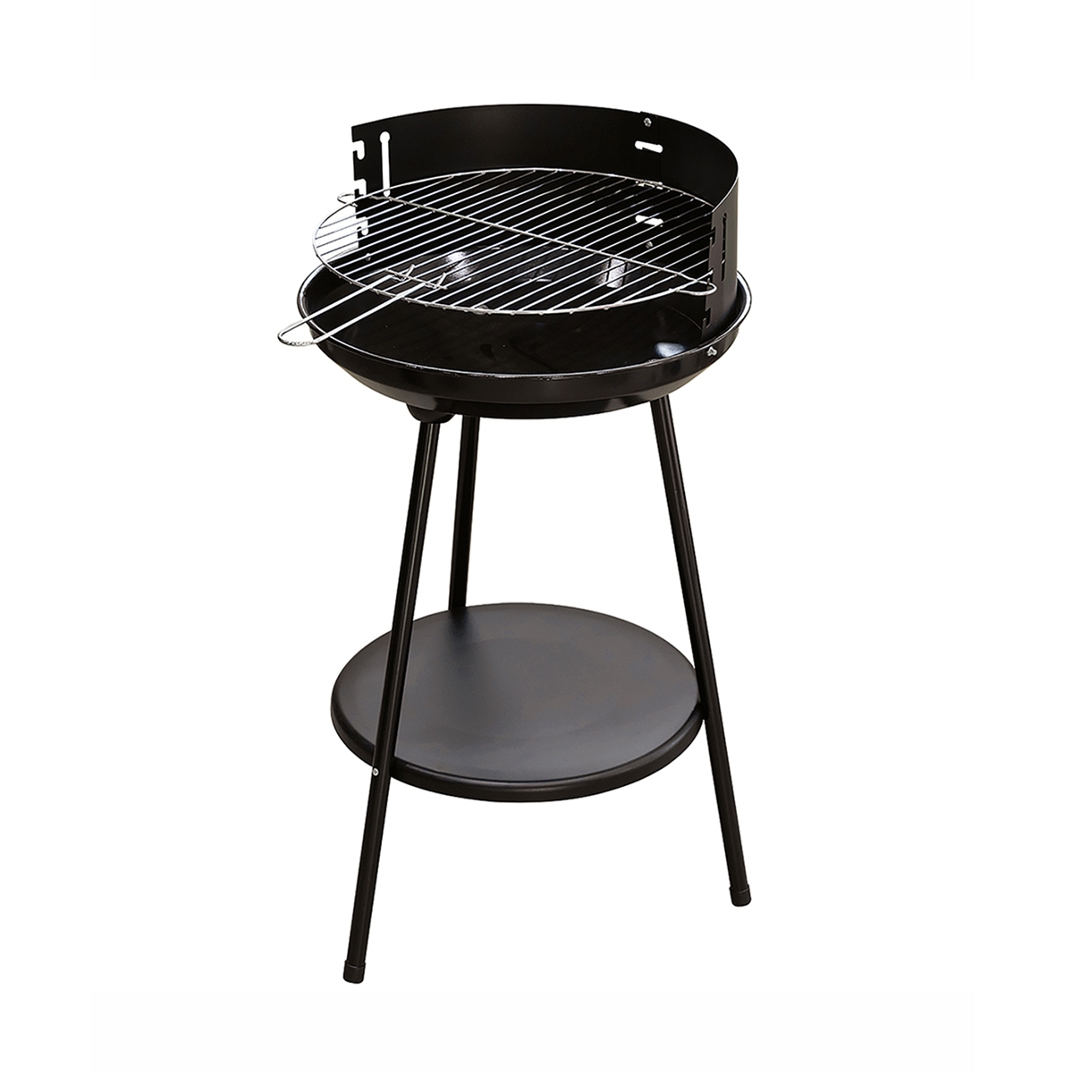 Charcoal Barbecue with Adjustable Round Grill Ø 38cm Grato